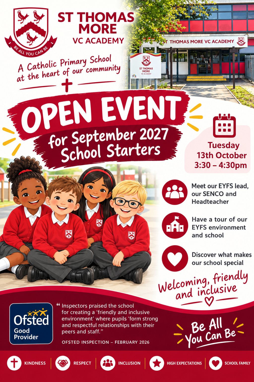 Reception Open Event - Thursday 13th October Reception Open Event - Thursday 13th October